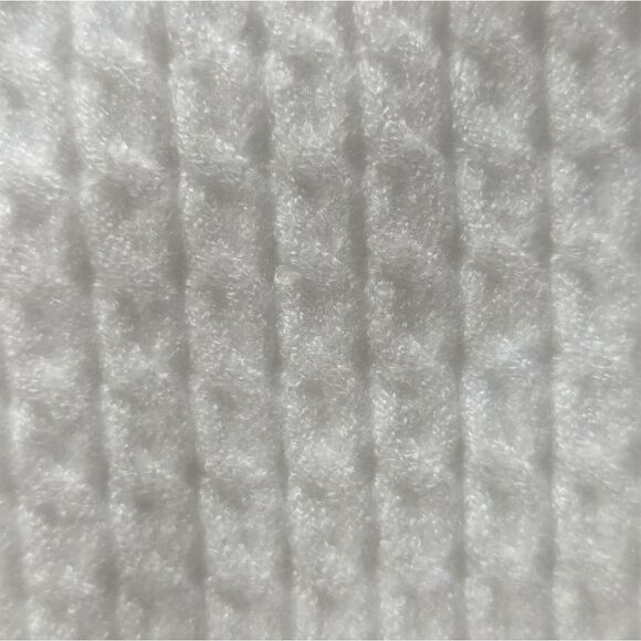 Cable Knit Varsity Skirt Optic White NWT Preppy Cozycore Comfy - Picture 10 of 10